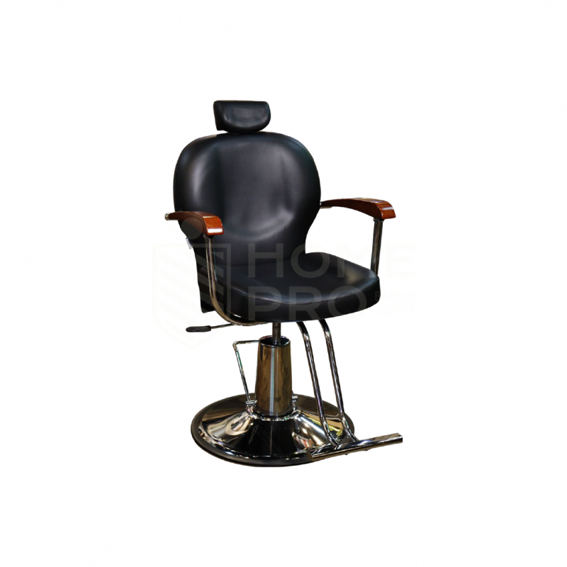 SILLA DE BARBERO HARLEY ROJO