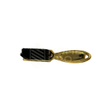 CEPILLITO CON CERDA NEGRA DORADO 1751