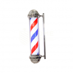 BARBER POLE BMB14 PLATA 98CM 220V SIN ESFERA