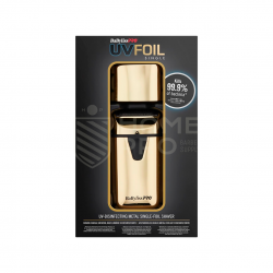 MÁQUINA BABYLISS SHAVER UVFOIL DOURADO