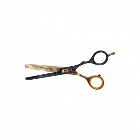 TIJERA LM ONYX 72 ZI 6" ENTRESACADO NEGRO/DORADO