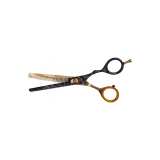 TIJERA LM ONYX 72 ZI 6" ENTRESACADO NEGRO/DORADO