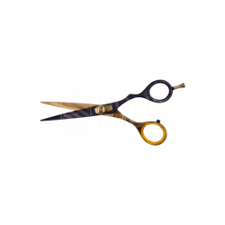 TIJERA LMONYX 76 ZI 5.5" CORTE NE/DORADO