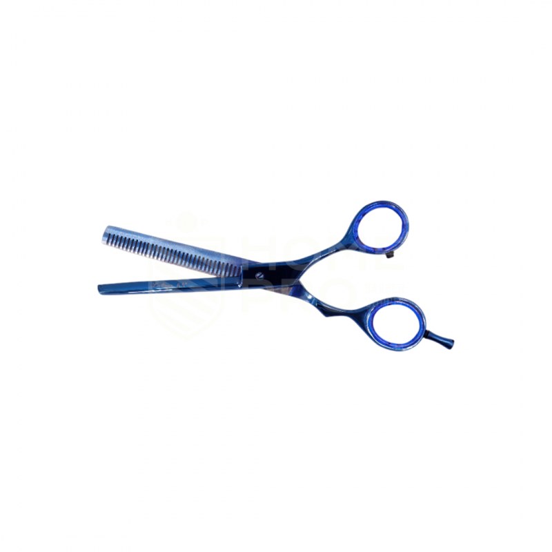 TIJERA LMONYX 78 ZI 7 ENTRESACADO AZUL